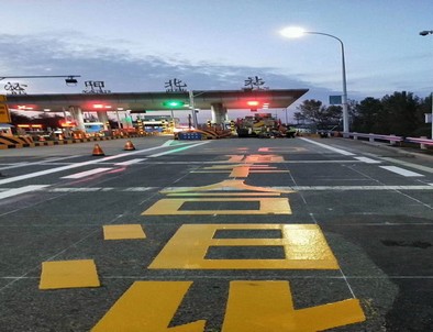 太原太原高速道路划线施工